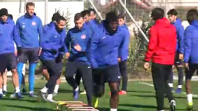 Antalyaspor'da Kayserispor maçı hazırlıkları - ANTALYA