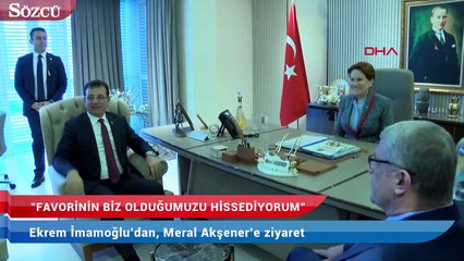 Ekrem İmamoğlu’dan, Meral Akşener’e ziyaret