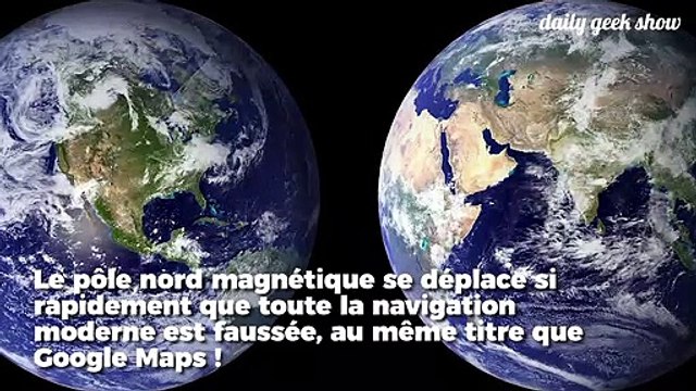 La variation du champ magnétique terrestre s’accentue bien plus rapidement que prévu