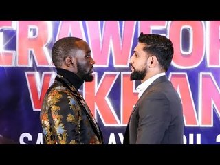 FRIENDLY FIRE: Terence Crawford vs Amir Khan FACEOFF