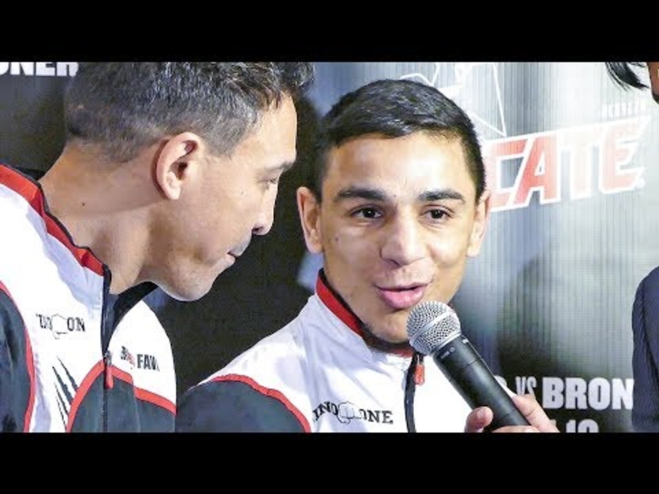 Nordine Oubaali GRAND ARRIVAL at The MGM in Las Vegas | vs. Rau’shee Warren