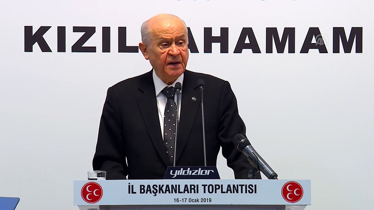Bahçeli: 'Zamanı gelen bir fikri hiçbir güç durduramaz. Zaman milliyetçi, ülkücü hareketindir' - ANKARA