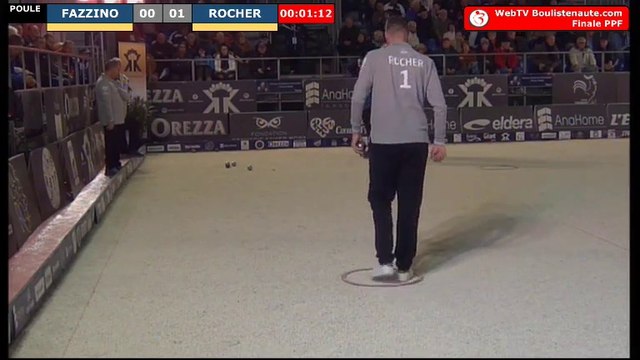 Finales PPF 2019 à Fréjus : Partie de poules FAZZINO vs ROCHER