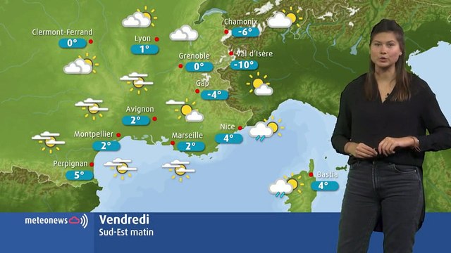 Votre météo de ce vendredi 18 janvier : temps sec et des températures hivernales