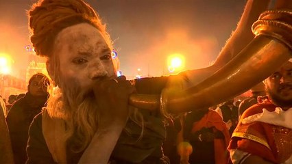 Los Naga Sadhus ya están en el festival de Kumbh Mela
