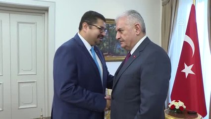 TBMM Başkanı Yıldırım, Sudan Büyükelçisi Yousif Ahmed Eltayeb El Kordofani'yi Kabul Etti