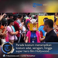 Karnaval Syukuran KG 2019 Tampilkan Parade Kostum Ada Zombie Hingga Super Hero