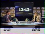 France 3 - 10 Janvier 1996 - Début JT 12-13 (Georges Mattera, Laurence Bobillier)