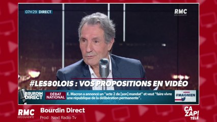 Jean-Jacques Bourdin glisse un tacle à Yann Moix