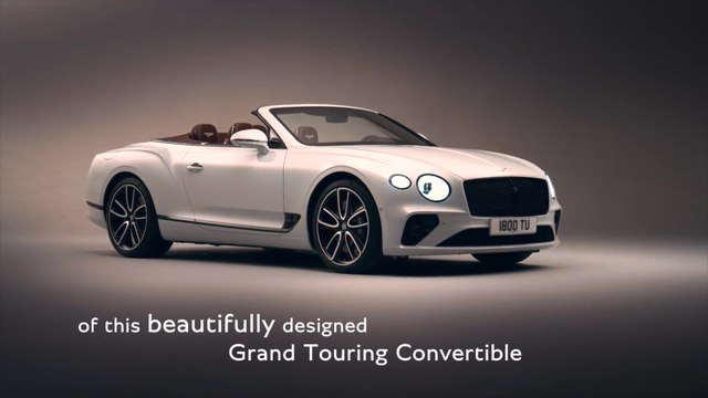 Bentley Continental GT Convertible Expert Insight Maria Mulder - Tweed roof