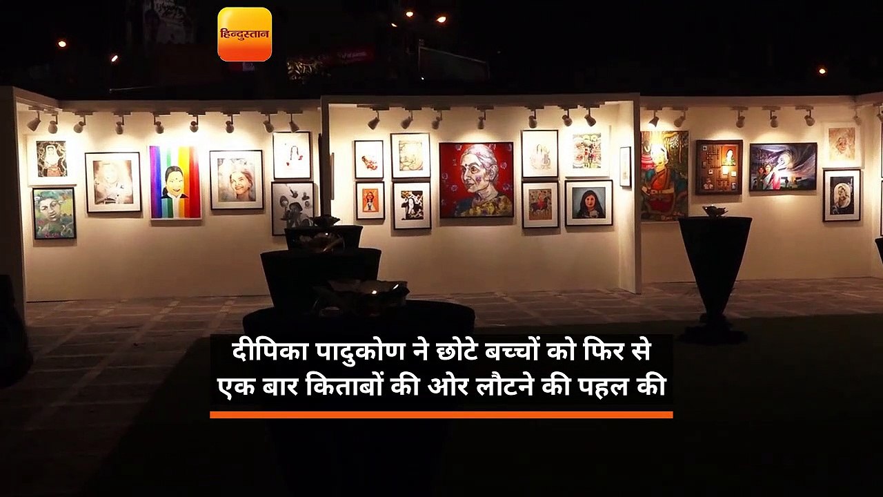 03- LAUNCH OF THE BOOK THE DOT THAT WENT FOR A WALK BY DEEPIKA PADUKONE