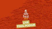 LIVE - Final podium / Podio de llegada / Podium d'arrivée - Dakar 2019