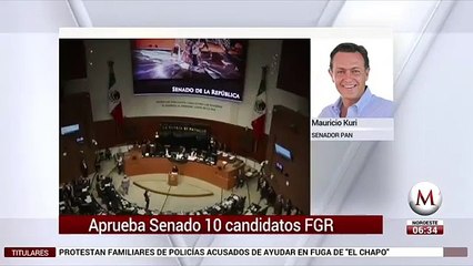 Mauricio Kuri habla sobre aspirantes a fiscal general en el Senado