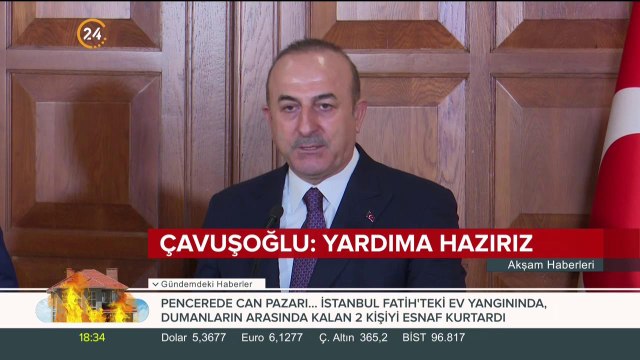 Dışişleri Bakanı Çavuşoğlu'ndan ABD'ye mesaj
