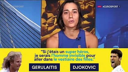Qui a dit quoi ? Caroline Garcia se prête au jeu