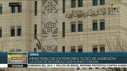 Siria rechaza acuerdo de EE.UU. y Turquía para crear zona de seguridad