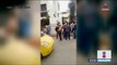 Policías y normalistas de Tuxtla Gutiérrez se enfrentaron con gas y piedras | Noticias con Ciro