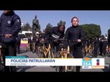 Policías en Nezahualcóyotl recorren el municipio en bicicleta | Noticias con Francisco Zea