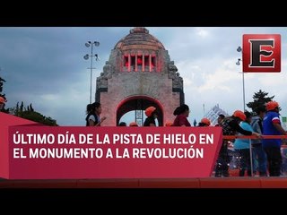 Hoy es el último día para disfrutar la pista de hielo en CDMX