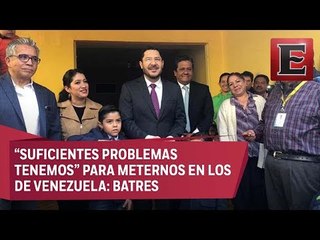 Política exterior de México es inteligente ante caso Venezuela: Batres