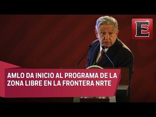 Inicia el programa de la zona libre de la frontera norte