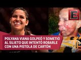 Asalta a luchadora de UFC y recibe brutal golpiza