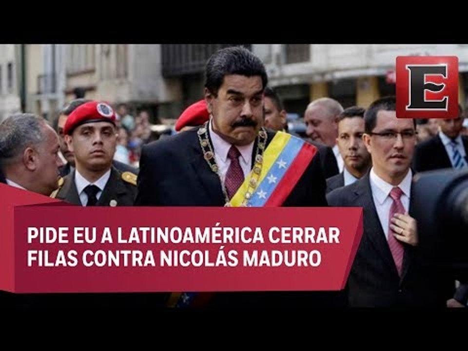 Pompeo pide a América Latina cerrar filas contra Nicolás Maduro