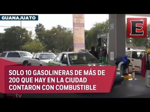 Desabasto de gasolina en León, Guanajuato
