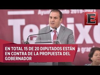 Legisladores en Morelos frenan el presupuesto de Cuauhtémoc Blanco
