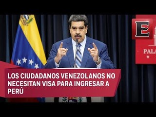 Perú prohíbe a Maduro y sus funcionarios entrar al país