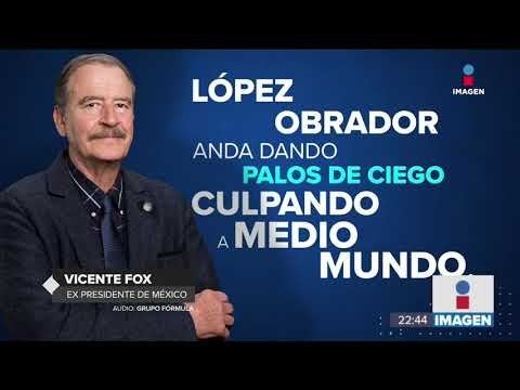 Vicente Fox responde a López Obrador por acusarlo de complicidad de huachicoleros | Noticias Ciro