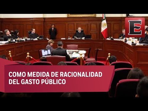 Suprema Corte reduce 25 por ciento el salario de ministros