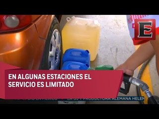 Comienzan compras de pánico por desabasto de combustible en Hidalgo