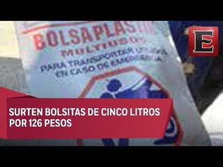 Gasolineros en Jalisco venden combustible en bolsitas