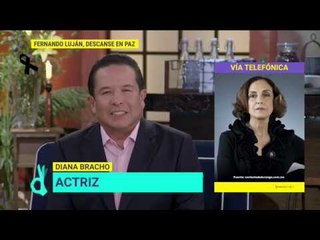 Así recuerda Diana Bracho a Fernando Luján | De Primera Mano
