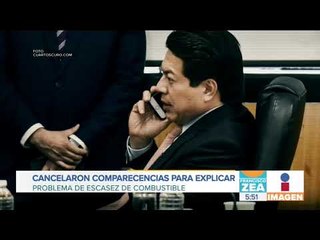 Secretarios cancelan comparecencias para explicar el problema de escasez de gasolina | Francisco Zea