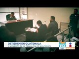 Detienen en Guatemala a dos integrantes de 
