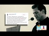 Francisco Guzmán responde por las polémicas declaraciones sobre los sobornos a Peña Nieto