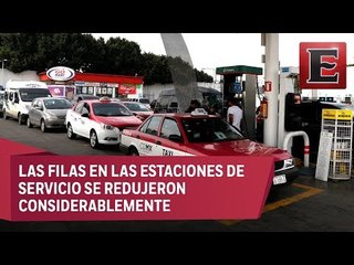 Abasto de gasolina mejora en la CDMX