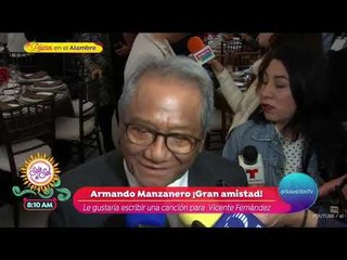 Armando Manzanero celebró el Día del Compositor | Sale el Sol