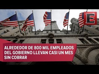 Trump firma proyecto para pagar a empleados afectados por cierre de gobierno