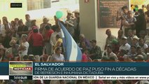 Salvadoreños celebran 27 años de los Acuerdos de Paz