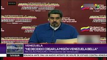 Venezuela: presidente Maduro presenta la Misión Venezuela Bella
