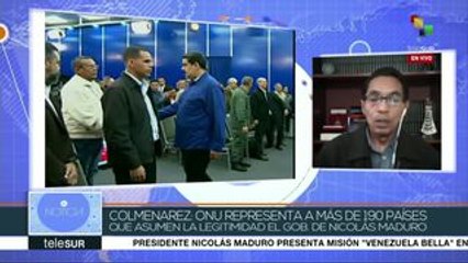 Colmenarez: Agenda 2030 de la ONU choca con la unipolaridad de EEUU