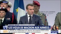 Vœux de Macron aux armées: 