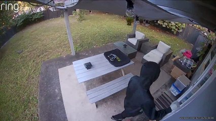 Burglar Scared Off by Ring Doorbell