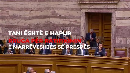 Descargar video: Pas votëbesimit,në radhë Marrëveshja e Prespës