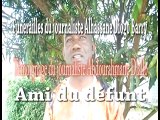 Funérailles du journaliste Alhassane Diogo Barry, témoignage du journaliste Abdourahmane Diallo, ami du défunt