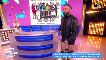 Cyril Hanouna enlève son pantalon en direct ! Il présente TPMP en boxer