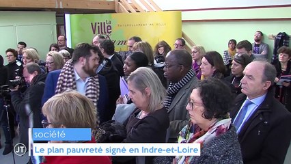 SOCIÉTÉ/ Le plan pauvreté signé en Indre-et-Loire